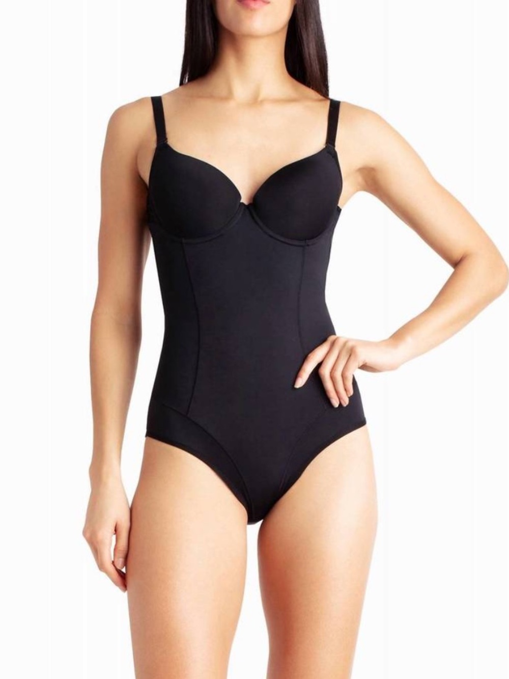 Nicole Miller Molded Cup Scuba Shaping Bodysuit Size XL